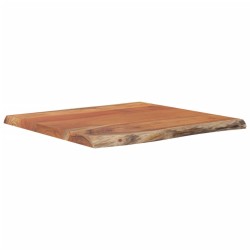 Dessus de table 40x40x2,5 cm rectangulaire bois massif d'acacia 559791559791