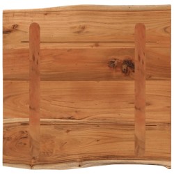 Dessus de table 40x40x2,5 cm rectangulaire bois massif d'acacia 559791559791