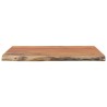 Dessus de table 40x40x2,5 cm rectangulaire bois massif d'acacia 559791559791