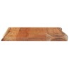 Dessus de table 40x40x2,5 cm rectangulaire bois massif d'acacia 559791559791