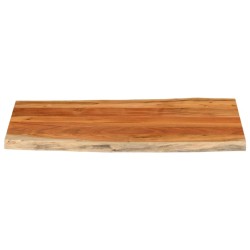 Dessus de table 110x60x2,5cm rectangulaire bois massif d'acacia 559792559792