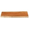 Dessus de table 110x60x2,5cm rectangulaire bois massif d'acacia 559792559792