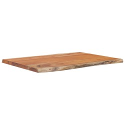 Dessus de table 50x40x2,5 cm rectangulaire bois massif d'acacia 559793559793