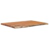 Dessus de table 50x40x2,5 cm rectangulaire bois massif d'acacia 559793559793