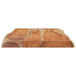 Dessus de table 70x40x2,5 cm rectangulaire bois massif d'acacia 559794559794