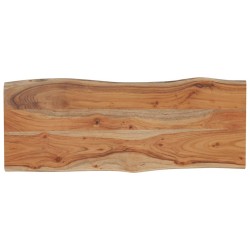 Dessus de table 90x40x2,5 cm rectangulaire bois massif acacia 559795559795