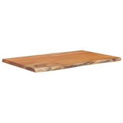 Dessus de table 60x40x2,5 cm rectangulaire bois massif d'acacia 559796559796
