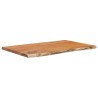 Dessus de table 60x40x2,5 cm rectangulaire bois massif d'acacia 559796559796
