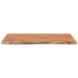 Dessus de table 60x40x2,5 cm rectangulaire bois massif d'acacia 559796559796