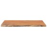 Dessus de table 60x40x2,5 cm rectangulaire bois massif d'acacia 559796559796