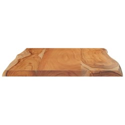 Dessus de table 60x40x2,5 cm rectangulaire bois massif d'acacia 559796559796