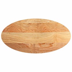 Dessus de table 120x60x4 cm bois de chêne massif ovale 559800559800