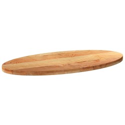 Dessus de table 120x60x4 cm bois de chêne massif ovale 559800559800