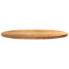 Dessus de table 120x60x4 cm bois de chêne massif ovale 559800559800