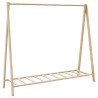Porte-vêtement avec étagères 106x34x102 cm bambou 559802559802
