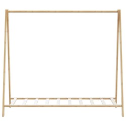 Porte-vêtement avec étagères 106x34x102 cm bambou 559802559802