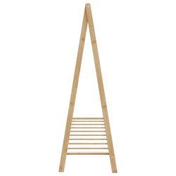 Porte-vêtement avec étagères 106x34x102 cm bambou 559802559802