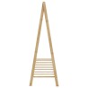 Porte-vêtement avec étagères 106x34x102 cm bambou 559802559802