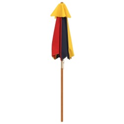 Parasol de jardin pour enfants avec poteau en bois Ø120x140 cm 559803559803