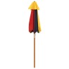 Parasol de jardin pour enfants avec poteau en bois Ø120x140 cm 559803559803
