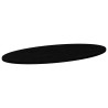 Dessus de table 100x50x2 cm bois de chêne massif ovale 559804559804