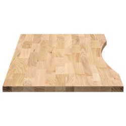 Dessus de bureau non traité bois massif de chêne rectangulaire 559805559805