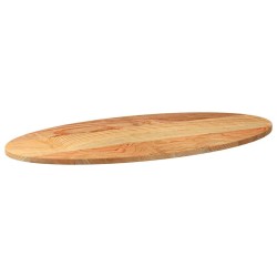 Dessus de table 100x50x2 cm bois de chêne massif ovale 559807559807