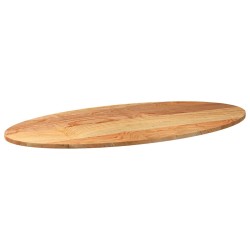 Dessus de table 120x60x2 cm bois de chêne massif ovale 559808559808