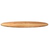 Dessus de table 120x60x2 cm bois de chêne massif ovale 559808559808