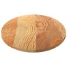 Dessus de table 120x60x2 cm bois de chêne massif ovale 559808559808