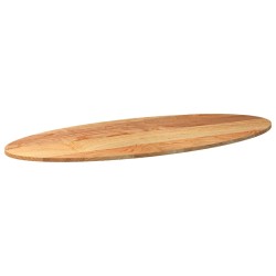 Dessus de table 140x60x2 cm bois de chêne massif ovale 559809559809