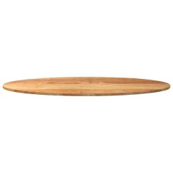 Dessus de table 140x60x2 cm bois de chêne massif ovale 559809559809