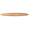 Dessus de table 140x60x2 cm bois de chêne massif ovale 559809559809