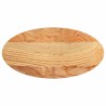 Dessus de table 80x40x2 cm bois de chêne massif ovale 559810559810