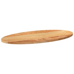 Dessus de table 80x40x2 cm bois de chêne massif ovale 559810559810