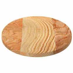Dessus de table 80x40x2 cm bois de chêne massif ovale 559810559810
