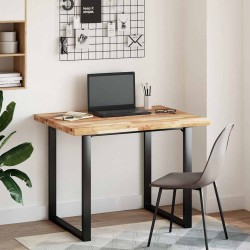 Dessus de table rectangulaire 100x80x4 cm bois massif d'acacia 559811559811