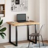 Dessus de table rectangulaire 100x80x4 cm bois massif d'acacia 559811559811