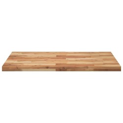 Dessus de table rectangulaire 100x80x4 cm bois massif d'acacia 559811559811