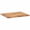 Dessus de table rectangulaire 100x80x4 cm bois massif d'acacia 559811559811