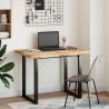 Dessus de table rectangulaire 100x70x4 cm bois massif d'acacia 559812559812