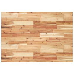 Dessus de table rectangulaire 80x70x4 cm bois massif d'acacia 559819559819