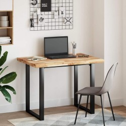 Dessus de table rectangulaire 80x70x4 cm bois massif d'acacia 559819559819