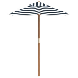 Parasol de jardin pour enfants avec poteau en bois Ø120x140 cm 559822559822