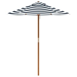 Parasol de jardin pour enfants avec poteau en bois Ø120x140 cm 559822559822