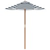 Parasol de jardin pour enfants avec poteau en bois Ø120x140 cm 559822559822