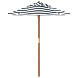 Parasol de jardin pour enfants avec poteau en bois Ø120x140 cm 559822559822