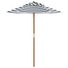 Parasol de jardin pour enfants avec poteau en bois Ø120x140 cm 559822559822