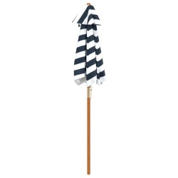 Parasol de jardin pour enfants avec poteau en bois Ø120x140 cm 559822559822