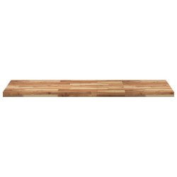 Dessus de table rectangulaire 140x60x4 cm bois massif d'acacia 559824559824